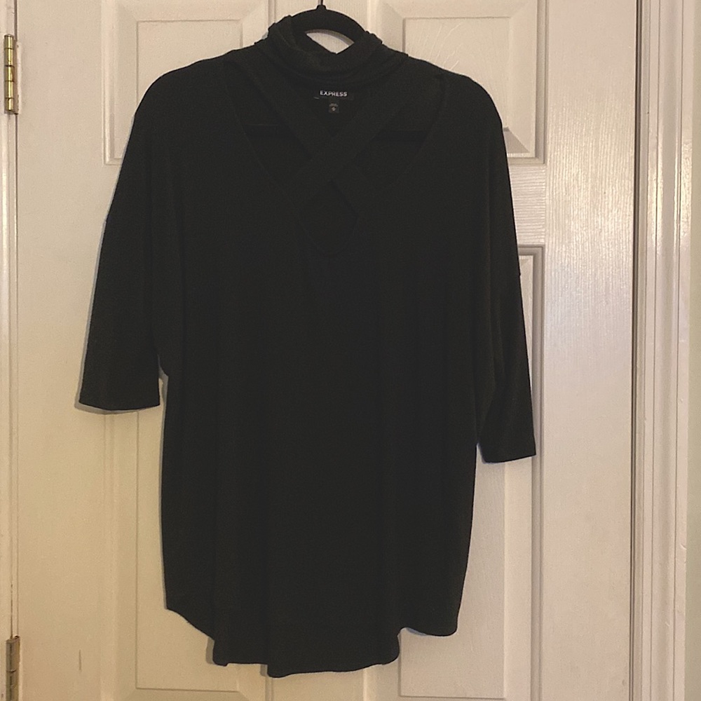 Express Criss-Cross Soft Blouse